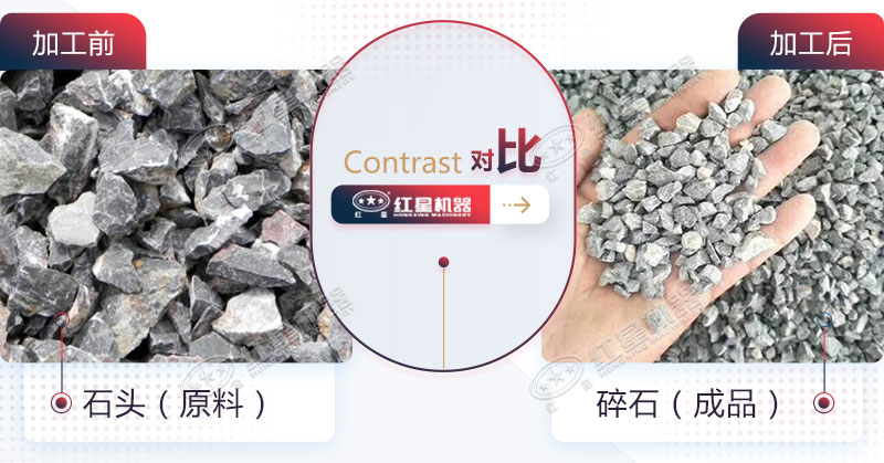 石場(chǎng)將石頭加工成優(yōu)質(zhì)細(xì)料