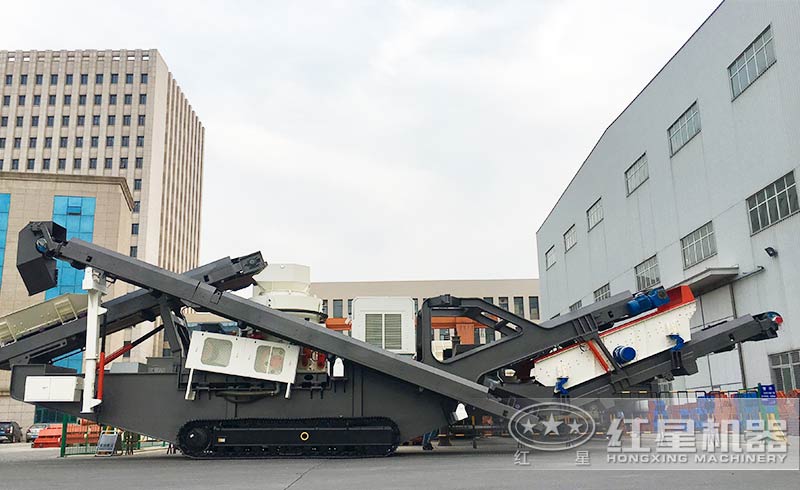 自動方便的移動破碎機